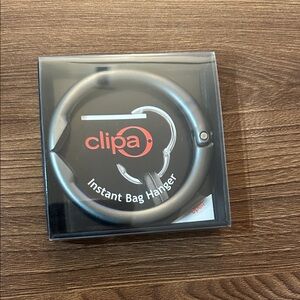 Clipa Silver Instant Bag Hanger